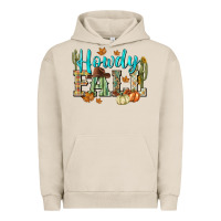 Pigment French Oak Western howdy Fall Urban Hoodie - NancyCooperArtShop