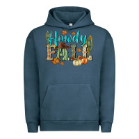 Pigment Midnight Navy Western howdy Fall Urban Hoodie - NancyCooperArtShop