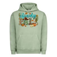 Pigment Oil Green Western howdy Fall Urban Hoodie - NancyCooperArtShop