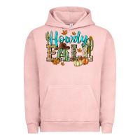 Pigment Salmon Western howdy Fall Urban Hoodie - NancyCooperArtShop