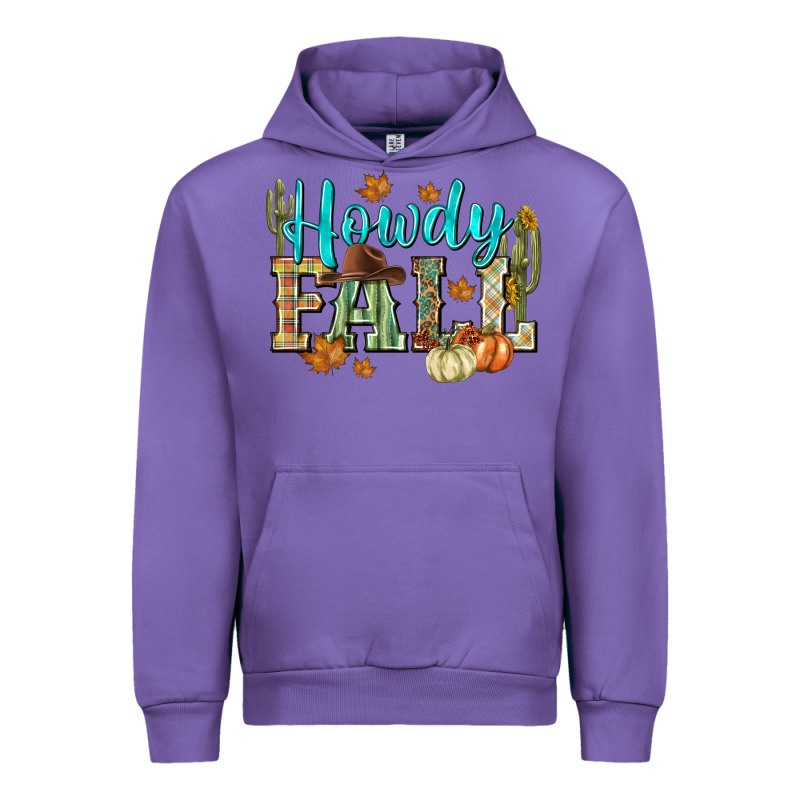 Western Howdy Fall Urban Hoodie by NancyCooperArtShop | Teevron
