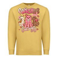 Antique Gold conchas and cucuys mexican desert ghosts Premium Sweatshirt - MaliasSmallBusiness