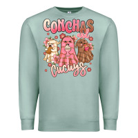 Seafoam conchas and cucuys mexican desert ghosts Premium Sweatshirt - MaliasSmallBusiness