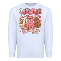 White conchas and cucuys mexican desert ghosts Premium Sweatshirt - MaliasSmallBusiness