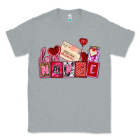 Heather Grey valentines day nurse Classic Tee - AdoDesignShop