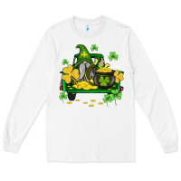 White st patricks truck and gnome Long Sleeve Tee - AdoDesignShop