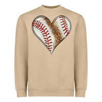 Mushroom baseball heart Heavyweight Sweatshirt - HRA Design Shop