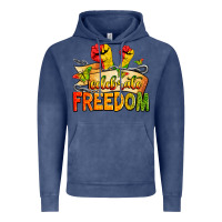 Vintage Denim We are black history juneteenth Vintage Hoodie - Zillion Design Studio