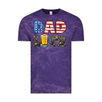 Cloud Purple dad life Vintage Tee - HRA Design Shop