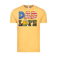 Vintage Mustard dad life Vintage Tee - HRA Design Shop