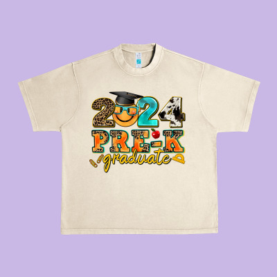 2024 Pre K Graduate Urban Heavy Tee Designed By Adodesignshop