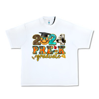 White 2024 pre k graduate Urban Heavy Tee - AdoDesignShop
