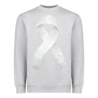 Heather Grey lung cancer ribbon fa element Heavyweight Sweatshirt - FaDigitalArtStudio