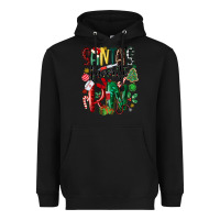 Black santas favorite registered nurse Heavyweight Hoodie - MaliasSmallBusiness