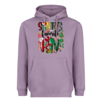 Lavender santas favorite registered nurse Heavyweight Hoodie - MaliasSmallBusiness
