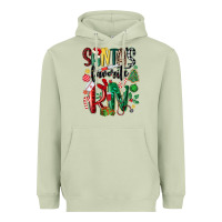 Matcha santas favorite registered nurse Heavyweight Hoodie - MaliasSmallBusiness