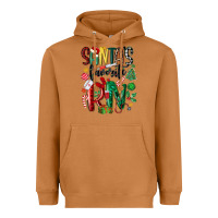 Santas Favorite Registered Nurse Heavyweight Hoodie | Teevron
