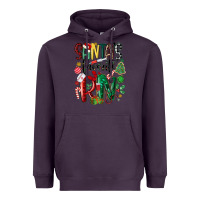Plum santas favorite registered nurse Heavyweight Hoodie - MaliasSmallBusiness