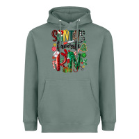Sage santas favorite registered nurse Heavyweight Hoodie - MaliasSmallBusiness