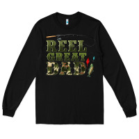 Black reel great dad Long Sleeve Tee - Artiststas