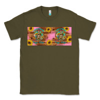 Army Green i hate everyone but coffee helps western skeleton coffee mug 15 oz Classic Tee - Artiststas