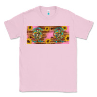 Bubblegum Pink i hate everyone but coffee helps western skeleton coffee mug 15 oz Classic Tee - Artiststas