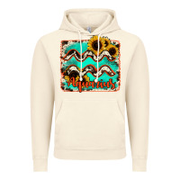 Vintage Artic aquarius turquoise cowhide Vintage Hoodie - RanaPortraitStore