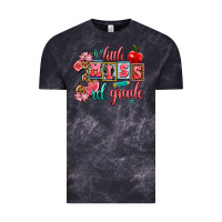 Cloud Black little miss 3rd grade Vintage Tee - AdoDesignShop