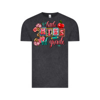 Vintage Black little miss 3rd grade Vintage Tee - AdoDesignShop