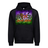 Black Home sweet home Urban Hoodie - NancyCooperArtShop