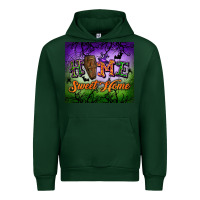Forest Green Home sweet home Urban Hoodie - NancyCooperArtShop
