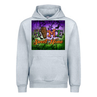 Heather Grey Home sweet home Urban Hoodie - NancyCooperArtShop
