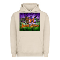 Pigment French Oak Home sweet home Urban Hoodie - NancyCooperArtShop