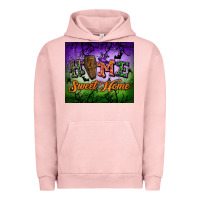 Pigment Salmon Home sweet home Urban Hoodie - NancyCooperArtShop