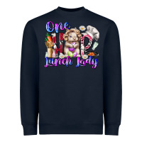 Navy one hop lunch day Heavyweight Sweatshirt - RacoonDesign