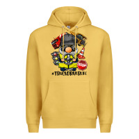 Antique Gold truck driver life gnome Premium Hoodie - BarkalooDesign