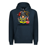 Navy truck driver life gnome Premium Hoodie - BarkalooDesign