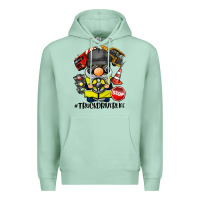 Seafoam truck driver life gnome Premium Hoodie - BarkalooDesign