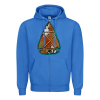 True Royal cowhide rusty arrowhead Zipper Hoodie - Jasminsmagicworld