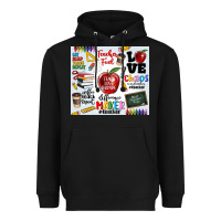 Black teacher Heavyweight Hoodie - MaliasSmallBusiness
