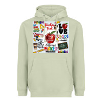 Matcha teacher Heavyweight Hoodie - MaliasSmallBusiness