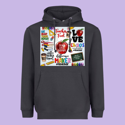 Teacher Heavyweight Hoodie Designed By Maliassmallbusiness