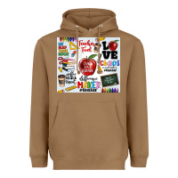 Toasted Coconut teacher Heavyweight Hoodie - MaliasSmallBusiness