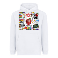 White teacher Heavyweight Hoodie - MaliasSmallBusiness