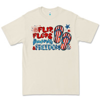 Flip Flops Fireworks & Freedom Premium Tee | Teevron