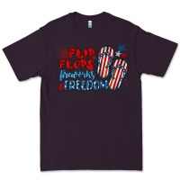 Plum flip flops fireworks & freedom Premium Tee - BarkalooDesign