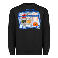 Black lunchbox fa element Heavyweight Sweatshirt - FaDigitalArtStudio