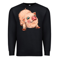 Black pig Premium Sweatshirt - MaliasSmallBusiness