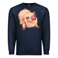 Navy pig Premium Sweatshirt - MaliasSmallBusiness