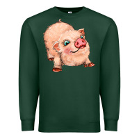 Sports Green pig Premium Sweatshirt - MaliasSmallBusiness